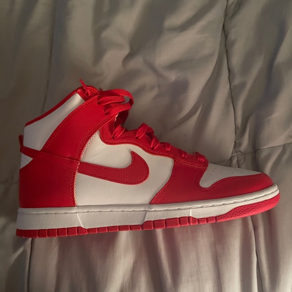 👟Nike Dunk Hi Retro Championship White/Red👟 - Picture 3 of 7